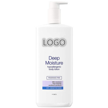 Private Custom Deep Moisture &amp; Beruhigende hypoallergene Körperlotion